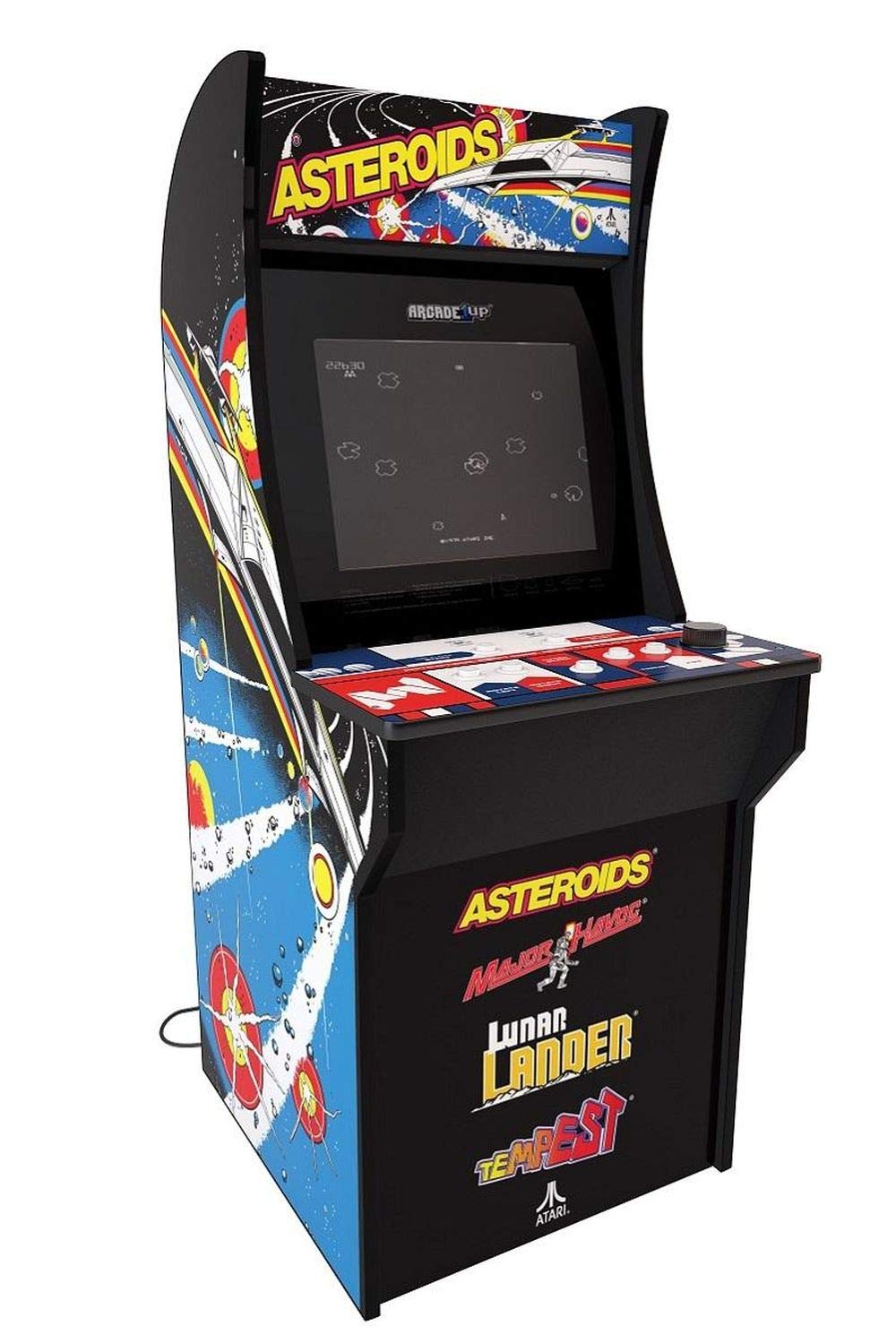 ARCADE1UP Classic Cabinet Home Arcade, 4ft (Asteroids)