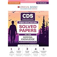 Oswaal CDS Question Bank | Previous Years Solved Question Papers Chapter-Wise & Topic-Wise General Knowledge (2014-2023) For 2024 Exam Oswaal CDS Question Bank | Previous Years Solved Question Papers Chapter-Wise & Topic-Wise General Knowledge (2014-2023) For 2024 Exam Kindle Paperback
