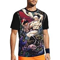 Anime Kaliman T Shirt Boy's Summer O-Neck Shirts Casual Short Sleeves Tee
