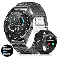Men's Smartwatch with Phone Function, 1.39 Inch HD Fitness Tracker with Heart Rate Monitor / Sleep Monitor, Message Reminder, IP68 Waterproof 100+ Sports Modes, Activity Tracker, Smart Watch for