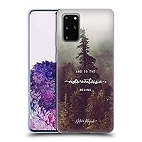 Head Case Designs Officially Licensed Nature Magick Forest So The Adventure Begins Quote Soft Gel Case Compatible with Samsung Galaxy S20+ / S20+ 5G