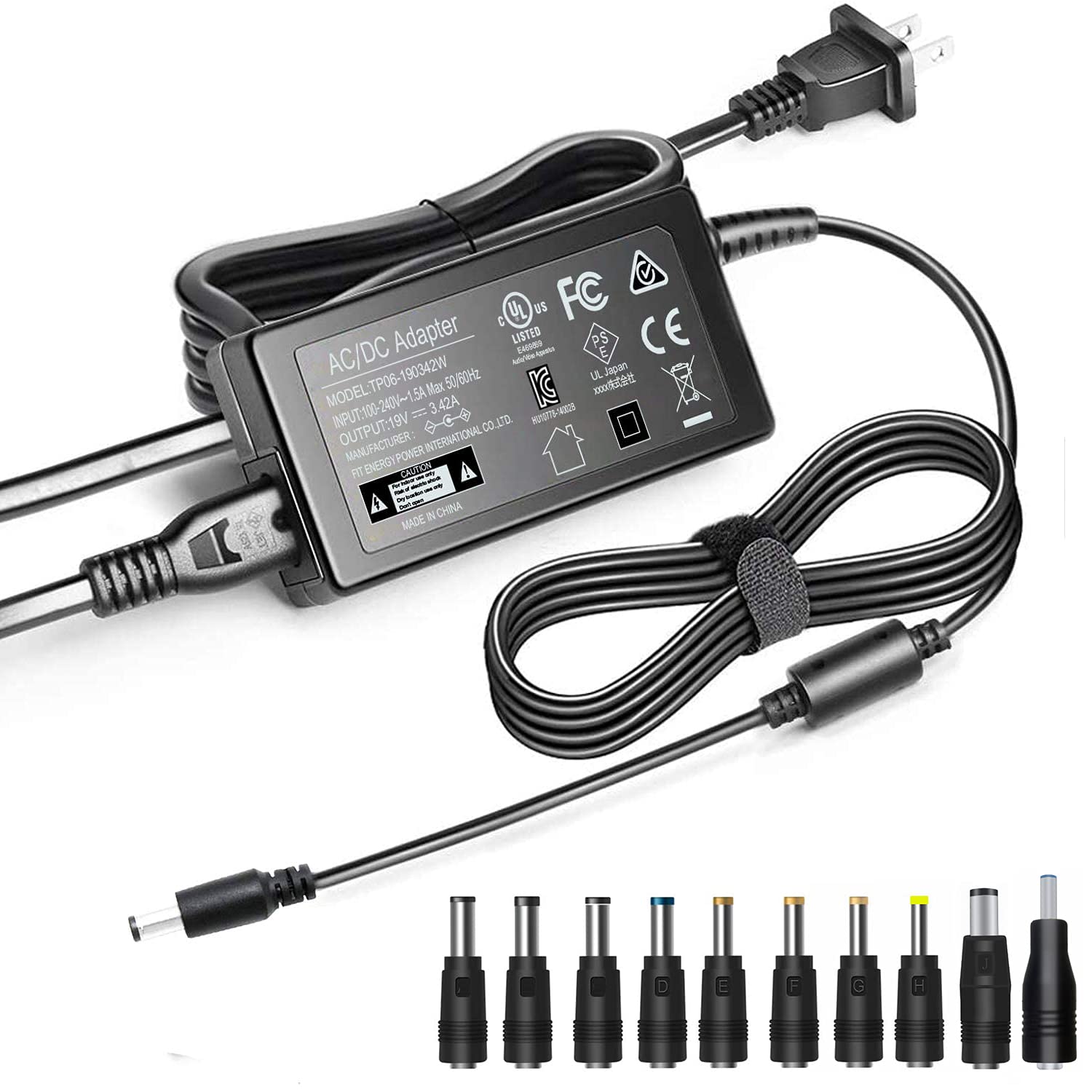 Mua UL Listed 19V  Laptop Charger, F1TP 65W Power Supply AC/DC Adapter  for HP Acer Samsung Toshiba Fujitsu Lenovo Asus Gateway IBM Sony LG TV  Monitors and Notebooks Chromebook trên Amazon