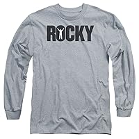 Rocky Long Sleeve T-Shirt Classic Logo Athletic Heather Tee
