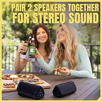OontZ Ultra Bluetooth Speaker, Portable Wireless Bluetooth 5.0 Speaker, 14 Watts, up to 100 ft Bluetooth Range, IPX7 Waterproof Portable Bluetooth Speaker (Black)