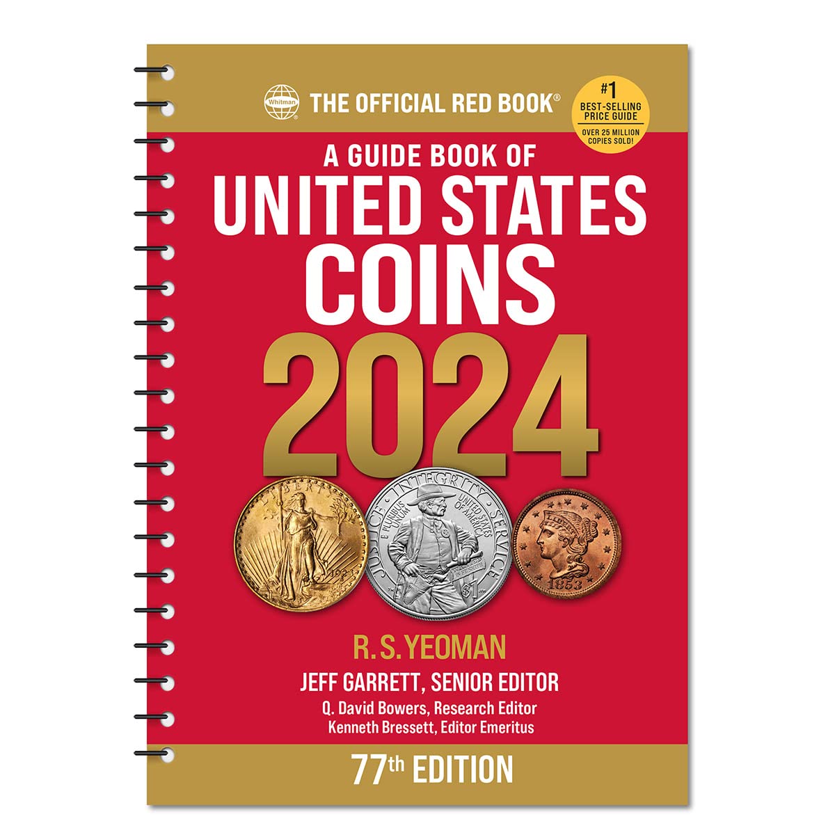 Guide Book of United States Coins 2024 Spiral 