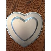Vintage Wilton Double Layer/Tier Heart Ckae Baking Pan 502-2695