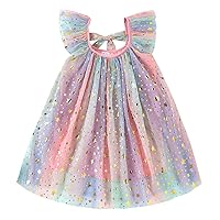 Baby Girl Tutu Dress Summer Kids Floral Tulle Skirt Bowknot Lace Sleeveless Princess Sundress