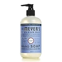 MRS. MEYER'S CLEAN DAY Hand Soap, Made with Essential Oils, Biodegradable Formula, Bluebell, 12.5 fl. oz