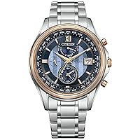 Citizen Watch Exceed AT9134-76F [Exceed eco-Drive Radio Clock Double Direct Flight 45th Anniversary Limited Pair Model] Men's Watch Shipped from Japan Nov 2022 Model, silver