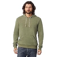 Alternative Men's Hoodie, Vintage Washed Terry Challenger Hooded Sweatshirt