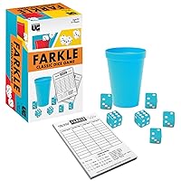 University Games, Farkle, The Classic Dice Game for 2 or More Players Ages 8 and Up