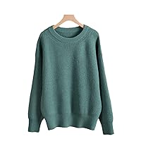 Women Cashmere Sweater Autumn Winter Basic Knit Pullovers Top Soft Female Jumper Christmas Sweaters Pull Gn A6699 M
