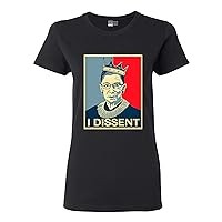 Ladies I Dissent Ruth Bader Ginsburg Support DT T-Shirt Tee
