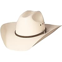 Montecarlo Bullhide Hats FULL CLIP 20X Formosan Straw Western Cowboy Hat (7 1/4)