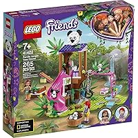 LEGO Friends Panda Jungle Tree House 41422 Building Toy; Includes 3 Panda Minifigures for KidsWho Love Wildlife Animals Friends Mia and Olivia (265 Pieces)