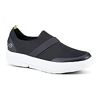 OOFOS Women's OOmg Low Shoe - Lightweight Recovery Footwear - Reduces Pressure on Feet, Joints & Back - Machine Washable