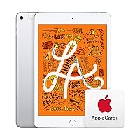 Apple iPad Mini (Wi-Fi + Cellular, 64GB) - Silver (Latest Model) with AppleCare+ Bundle