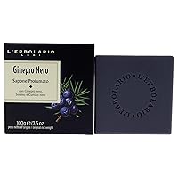 Black Juniper Perfumed Bar Soap - Enriched With All Natural Ingredients And Aromatic Fragrances - Cleanses And Moisturizes Skin - Long Lasting And Creates A Rich, Creamy Lather - 3.5 Oz