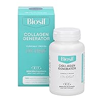 Biosil Collagen Generator - 180 Liquid Capsules - with Patented ch-OSA Complex - Generates & Protects Your Own Collagen - GMO Free - 180 Servings