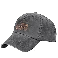 Baseball Cap Classic Dad Hat for Men Women Adjustable Baseball Hat Cigar & Whiskey Dad Cap All Seasons