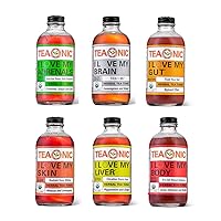 TEAONIC Wellness Variety Pack - 33 Drink Bundle of Wellness Tea Tonics Variety Pack, Wellness Shots Variety Pack, and Fresh Pop Variety Pack