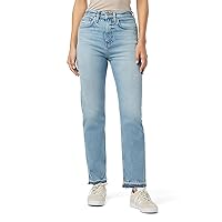 HUDSON Women's Jade High-Rise Straight Loose Fit