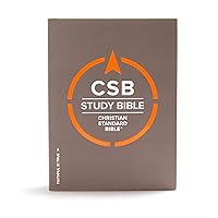CSB Study Bible, Hardcover, Red Letter, Study Notes and Commentary, Illustrations, Articles, Word Studies, Outlines, Timelines, Easy-to-Read Bible Serif Type