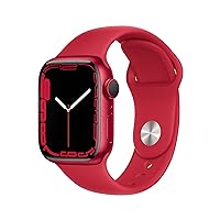 Apple Watch Serie 7 41mm (PRODUCT)RED Aluminium Case/RED Sport Band ITA MKN23TY/A