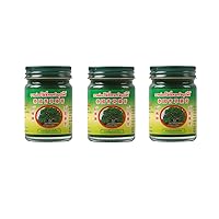 Original Thai Green Herbal Wax 50g (50g x 3)