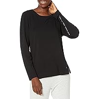 Women's Solid French Terry Short Sleeve Lounge Tee