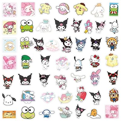 Mua My Melody and Kuromi Stickers,50 Pcs Cute Kawaii Mixed