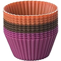 Silicone Baking Cups, Multi Color