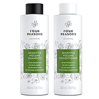 No nothing Sensitive Volume Shampoo and Conditioner - Hypoallergenic, Unscented Volumizing Shampoo and Conditioner - Shampoo for Sensitive Scalp and Skin - Paraben Free, Vegan – 10.15 oz