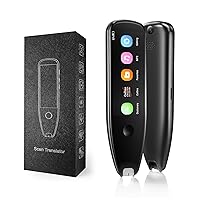 Vormor X5 Pro Translation Pen Scanner, Reader Pen Text to Speech Device for Dyslexia 112 Language Translator Device Support Text Extract, Intelligent Recording Scanner Pen with 3.5 Inch Touch Screen