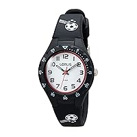 Lorus Womens Analog Quartz Watch with Silicone Bracelet RRX45GX9