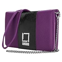 Women's Universal Purse Bag PU Leather Premium Handbag Clutch Tote Purse with Two Straps