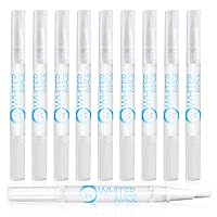 Mini Togo Teeth Whitening Pen 10 Pack, Erases Teeth Stains and Strengthens Enamel, Restorative Serum Gel That Reverses Enamel Damage from Bleaching On The Go for Up to 150 Applications