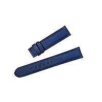 Cobalt Blue Alran Sully Leather Watch Band, Full Grain Goat Watch Strap 24mm/22mm/20mm/18mm