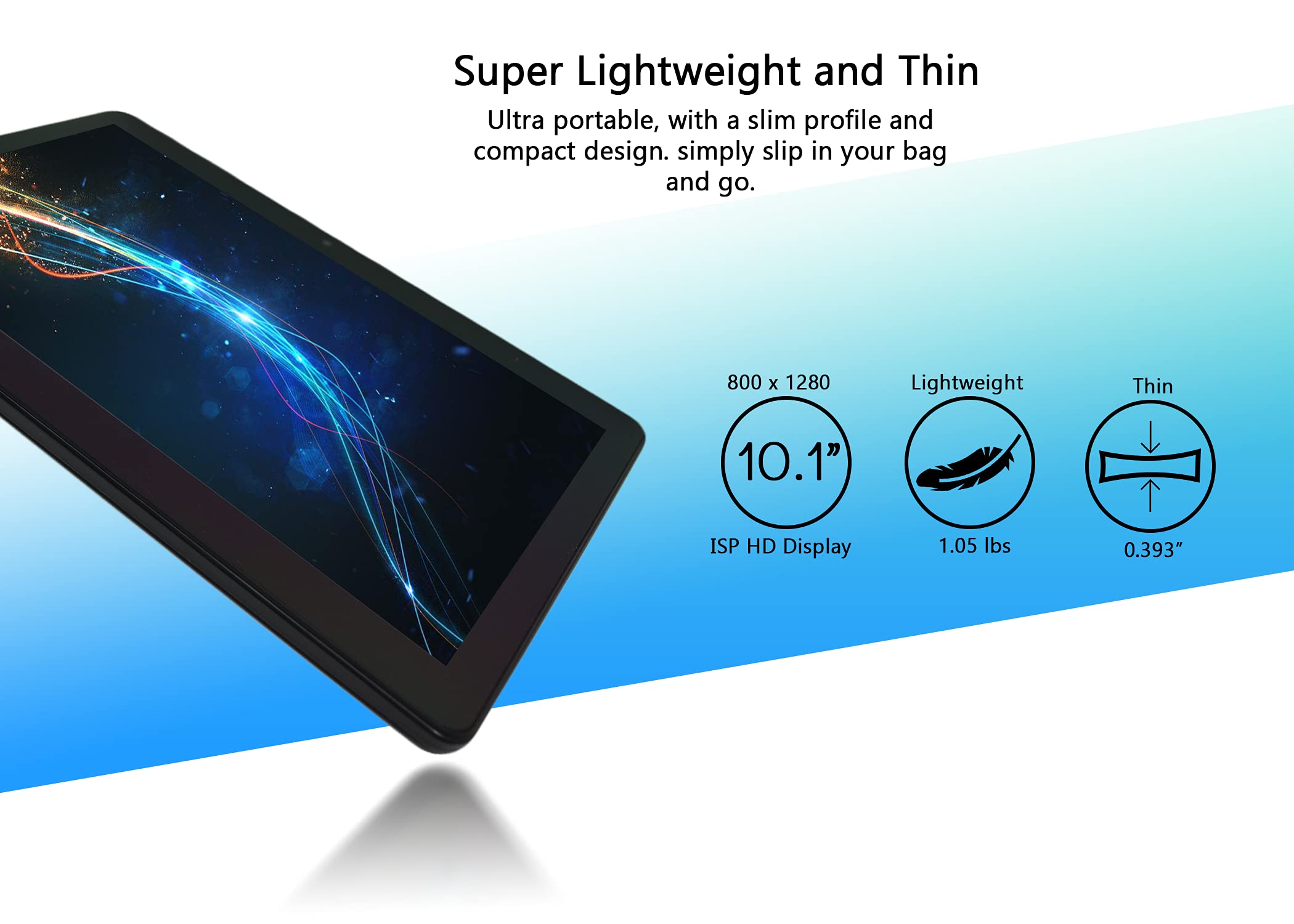 Azpen 10 Inch Android 11 Tablet IPS HD Display 2GB RAM 32GB Storage Dual Camera Bluetooth WiFi