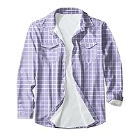 DuDubaby Baseball Shirt for Men Fashion Casual Button-Down Lapel Long-Sleeved Printed Cardigan Jacket