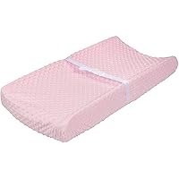 Gerber Baby Boys Girls Neutral Newborn Infant Baby Toddler Nursery Changing Pad Cover, Dotted Pink, 16