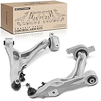 A-Premium 2 x Front Lower Control Arm, with Ball Joint & Bushing, Compatible with Infiniti & Nissan - 2008-2021 - Q50 QX50 Q60 G37 EX35 EX37 370Z, RWD Only