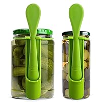 Pickle Fork 2 Pack pickle grabber,Olive fork pickle picker pickle gift kitchen gadgets pickle gifts pickle forks for the jar pickle holder