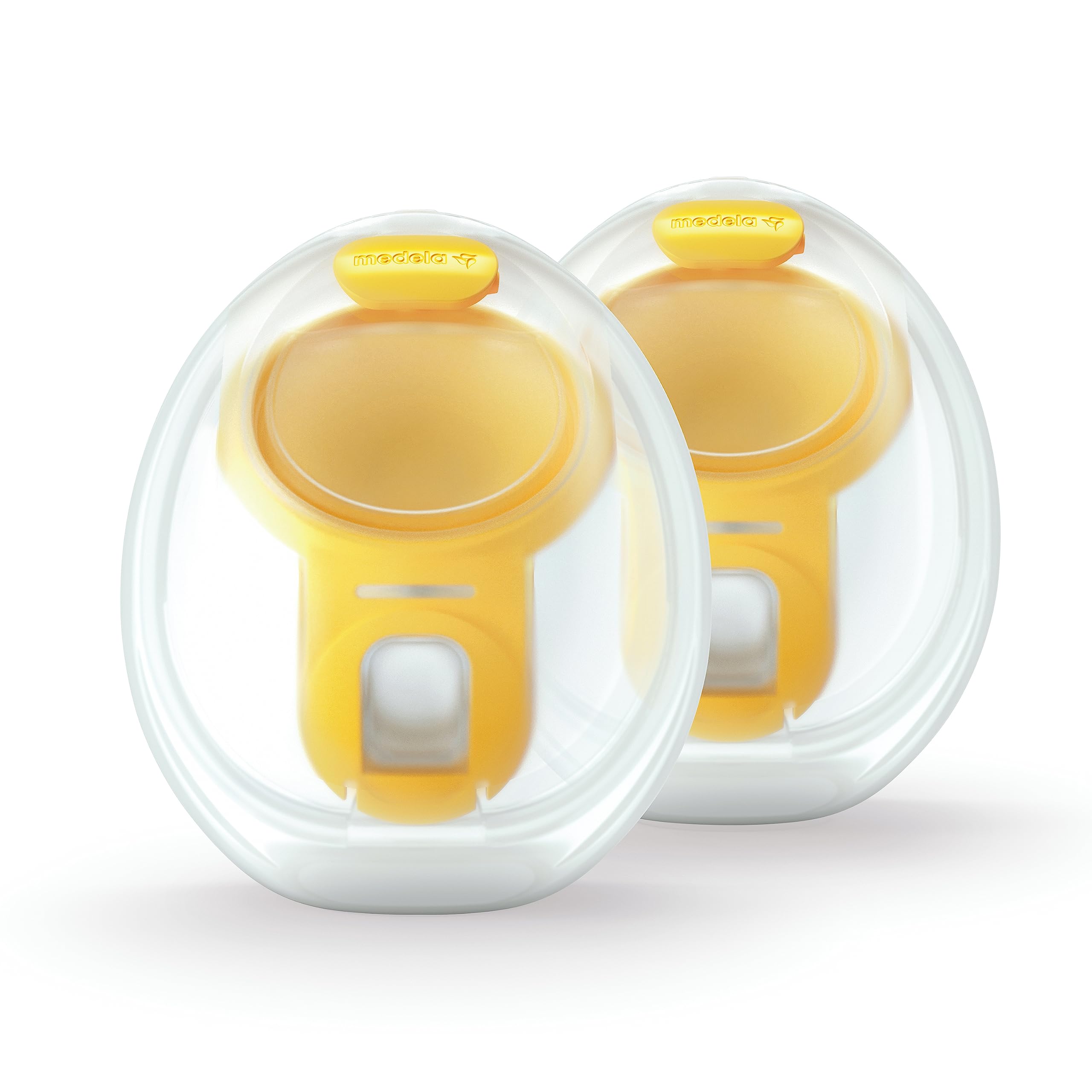 Medela Hands-Free Collection Cups, Compatible with Freestyle Flex & Breast Milk Collection and Storage Bottles, 6 Pack, 5 Ounce Breastmilk Container