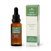 Hair Therapy Grow & Repair Hair Serum 1 oz with Argan & Castor Oil, Strengthen, Repair and Grow Hair