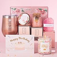Birthday Gifts For Women, Best Friend Birthday Gifts, 40th Birthday Gifts Women, 50th Birthday Gifts for Her, 60th 21th Birthday Gifts Ideas, Happy Birthday Gift Baskets for Mom Wife Sister Girls