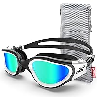 ZIONOR Swim Goggles, Upgraded G1 Polarized Swimming Goggles Anti-fog for Men Women Adult