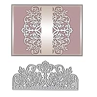 Lace Flowers Metal Die Cuts, Cutting Dies Cut Stencils for DIY Scrapbooking Photo Album Decorative Embossing Paper Dies for Card Making Template