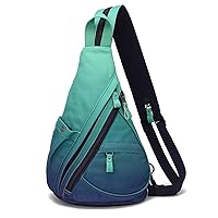 Canvas Sling Bag - Small Crossbody Backpack Shoulder Casual Daypack Rucksack for Men Women