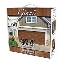 Wood Look Paint Kit for Garage Doors (English Oak), 1 Count (Pack of 1)